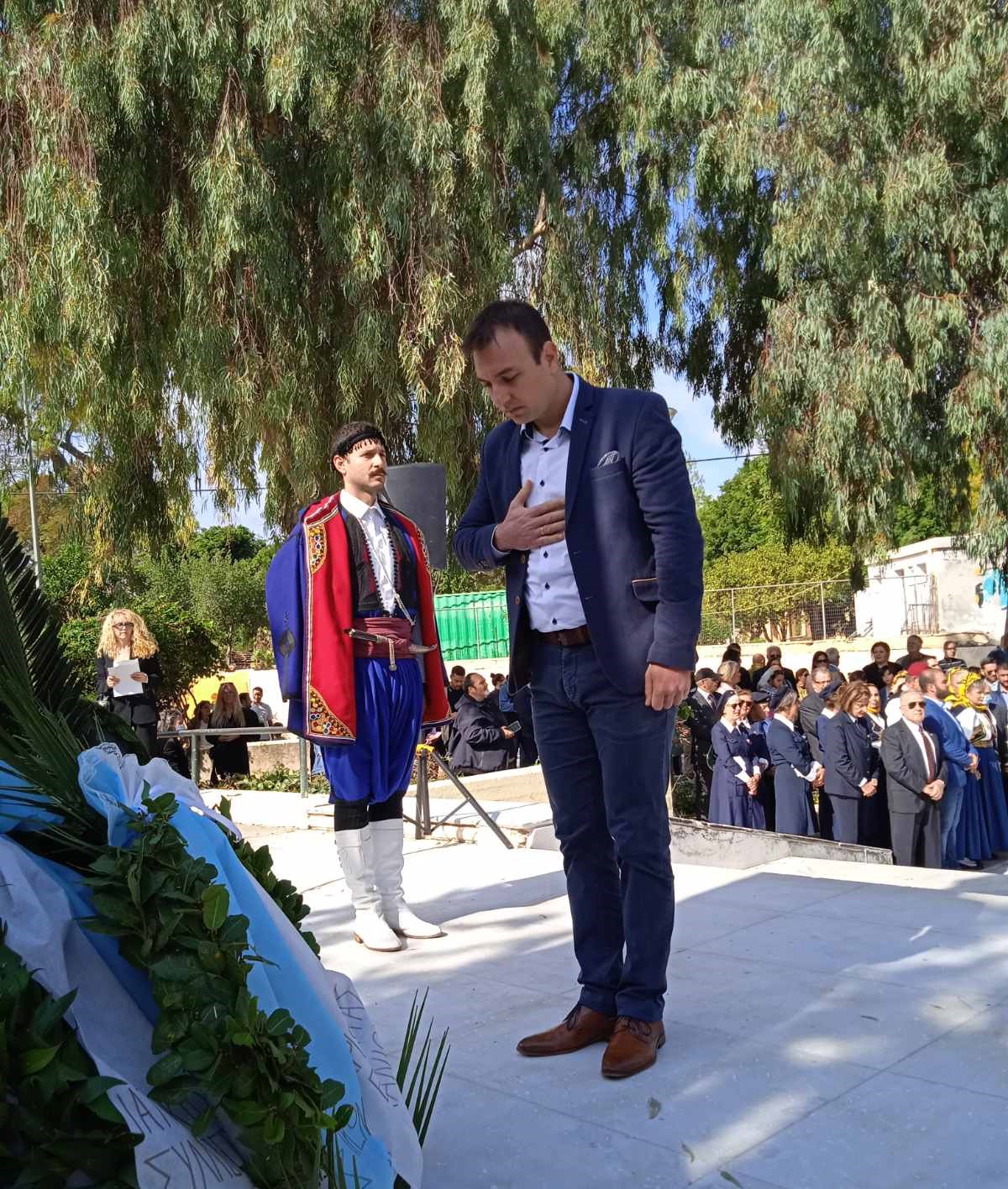 Η Ε.Σ.ΠΕ.Ε. ΧΑΝΙΩΝ στον Εορτασμό της Επετείου της 28ης Οκτωβρίου 1940
